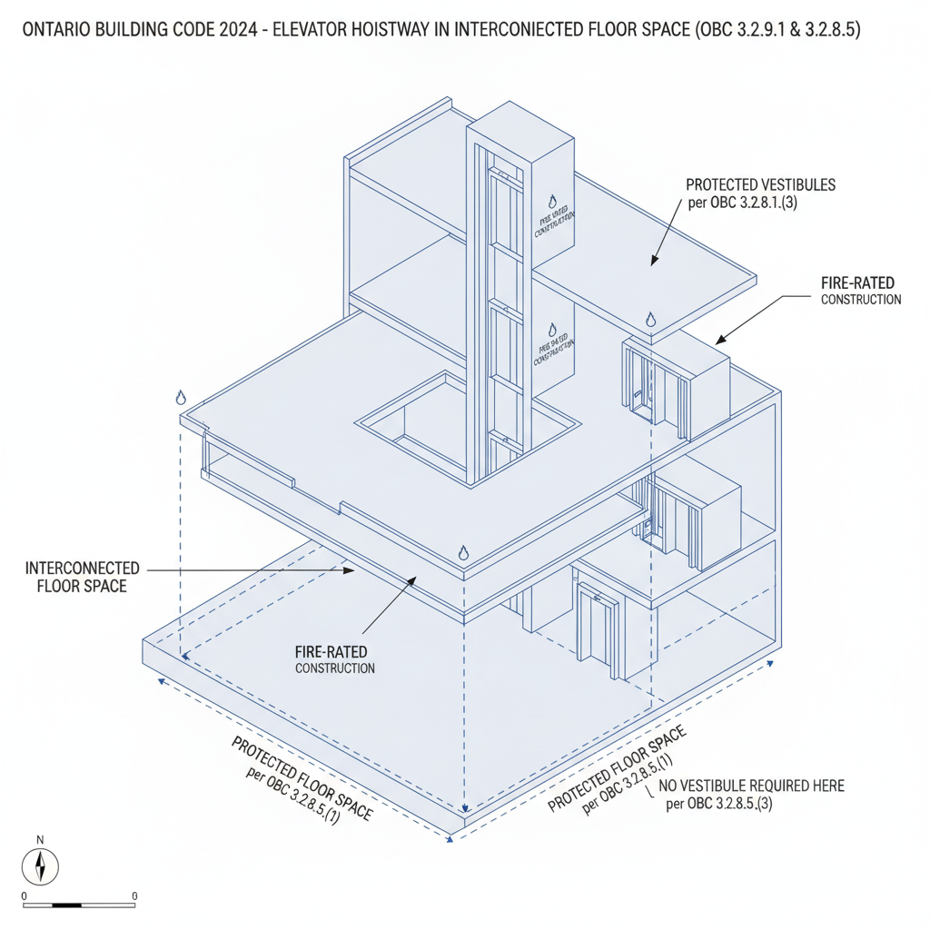 OBC 2024 Guide: Interconnected Floor Spaces & Integrated Fire Safety Systems in Ontario