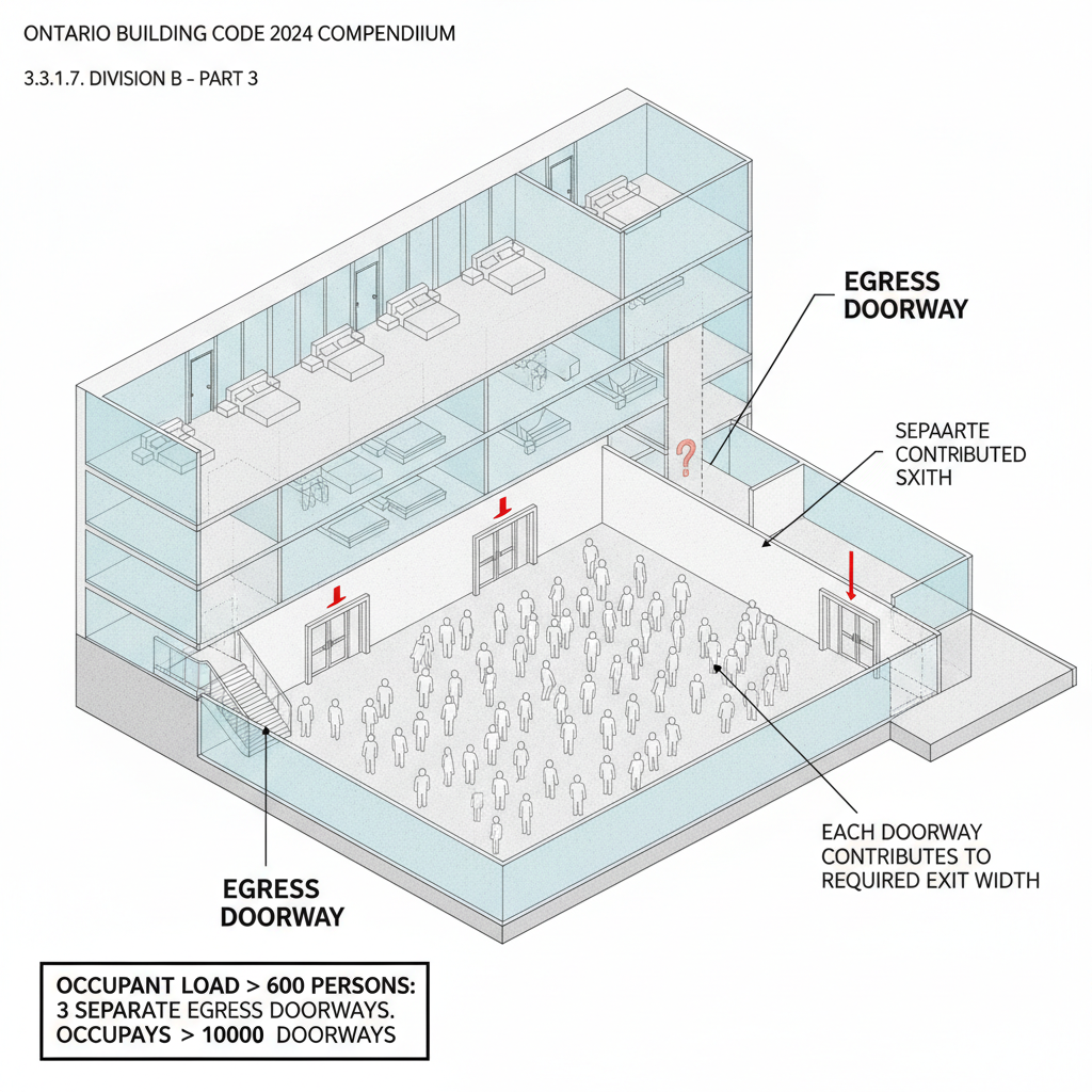 Ontario Building Code Section 3.3.1.7: Barrier-Free Protection and Egress Standards for London Construction