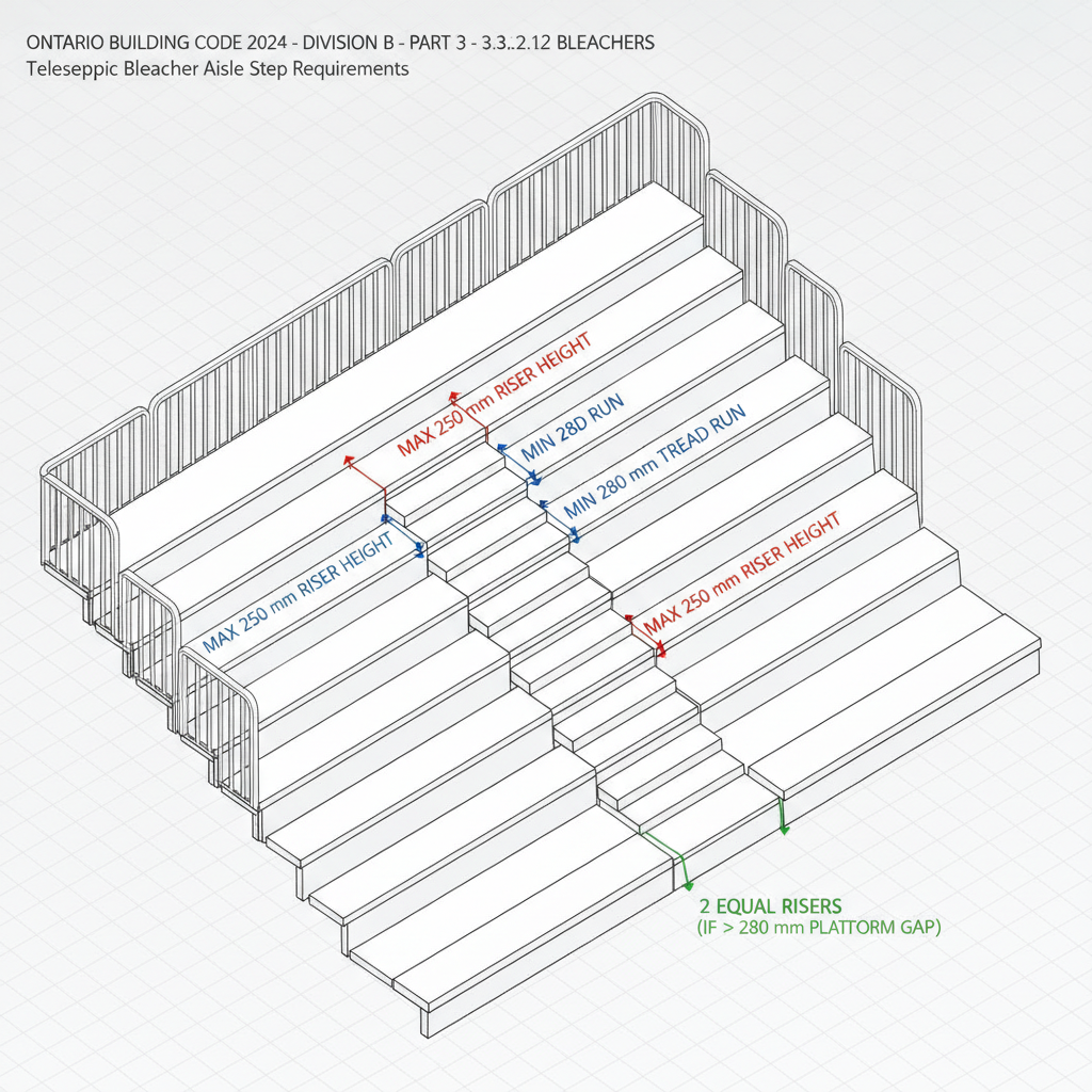 Ontario Building Code 2024: Safety Standards for Bleachers, Libraries, and Performance Stages