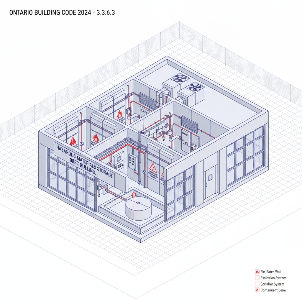 2024 Ontario Building Code Guide: Hazardous Areas and Compressed Gas Storage Requirements