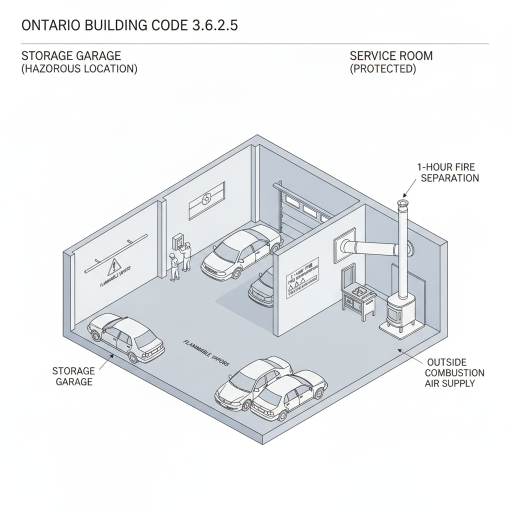 Ontario Building Code 2024: Service Room Fire Separations and Safety Standards for London Construction
