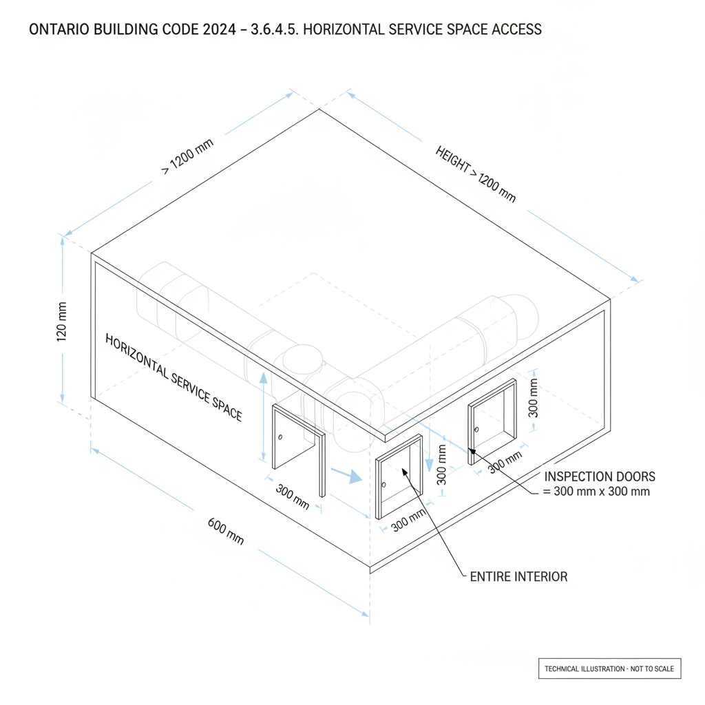 OBC 2024 Guide: Air Duct Systems, Service Spaces, and Crawl Space Access | empcontracting.ca Inc.