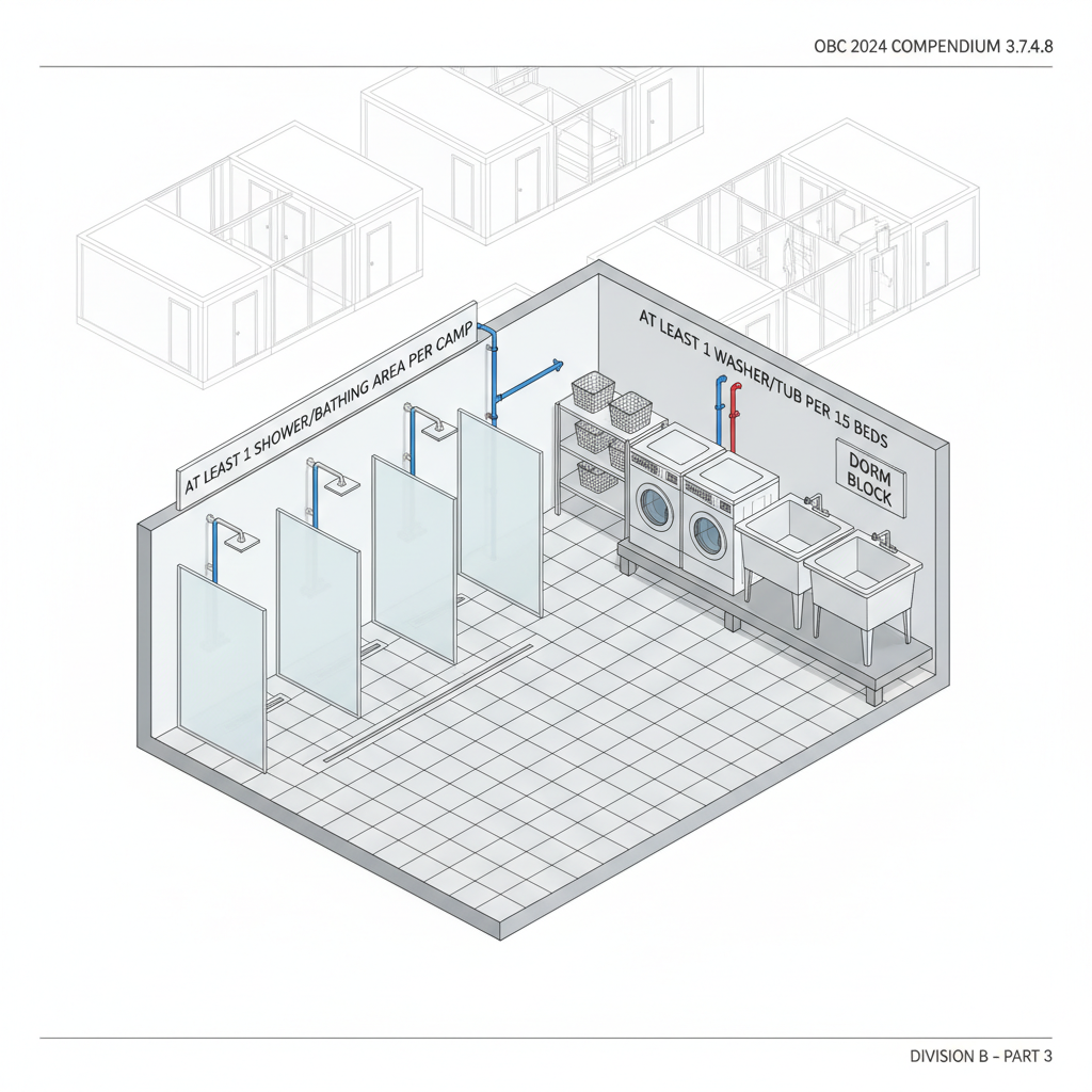 2024 Ontario Building Code: Plumbing Fixture Requirements for Business and Mercantile Occupancies in London