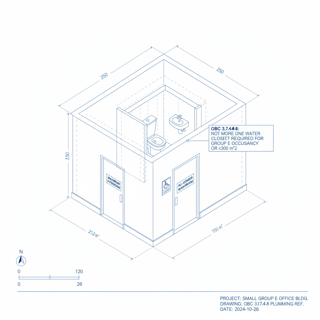 OBC Plumbing Fixture Standards for Industrial and Mercantile Occupancies