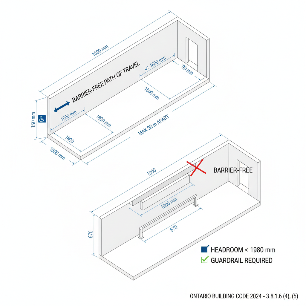 Ontario Building Code 2024: Accessibility Standards for Barrier-Free Paths and Controls