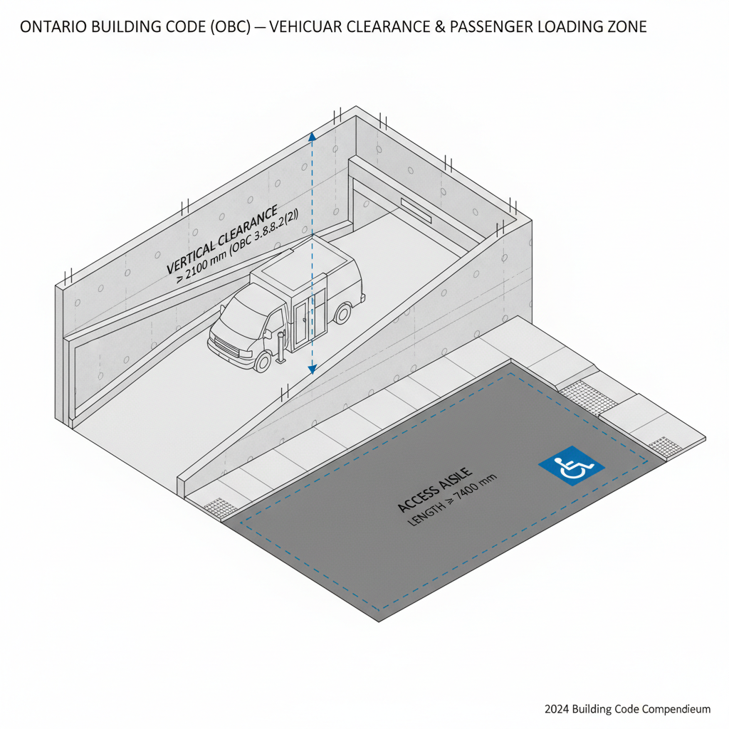 2024 Ontario Building Code Barrier-Free Requirements: Parking and Washroom Standards for London, Ontario Projects