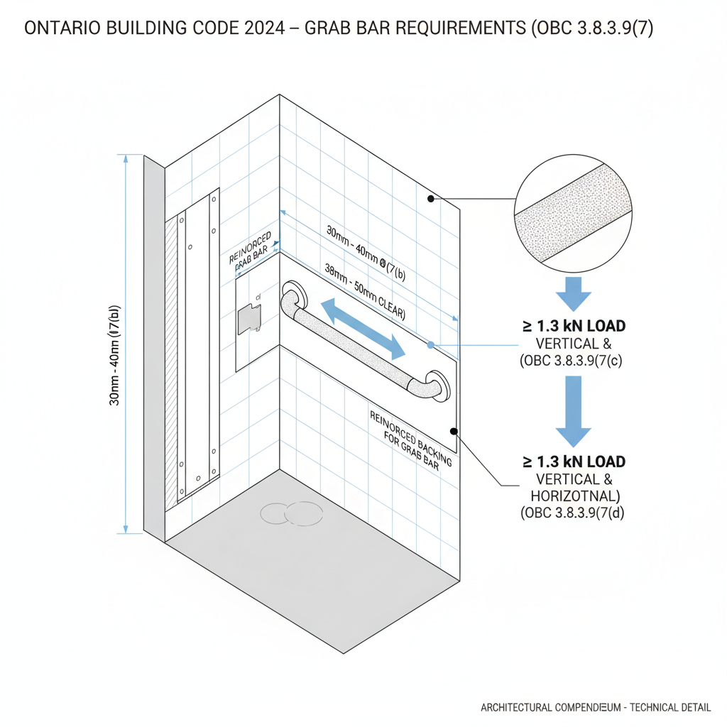 2024 Ontario Building Code: Accessibility Standards for Grab Bars and Water Closets