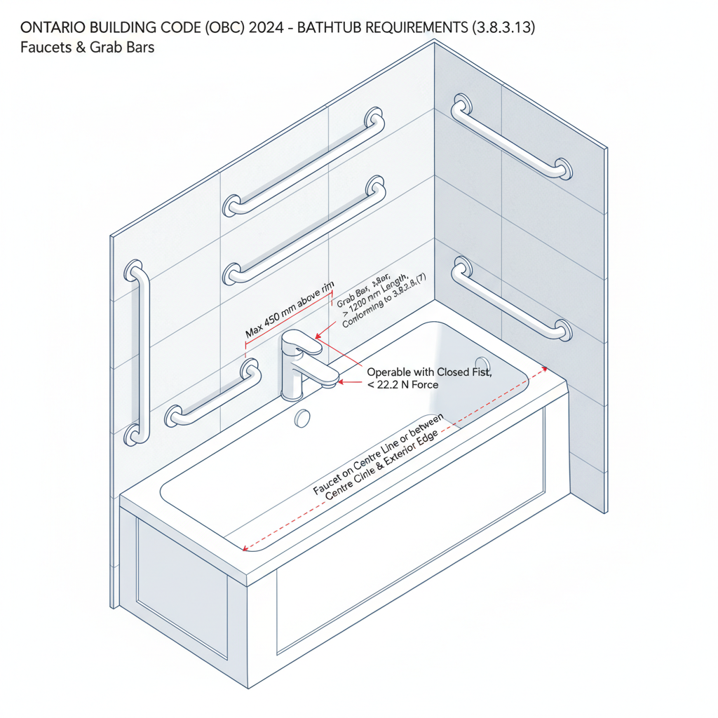 Ontario Building Code Accessibility: Barrier-Free Bathtubs and Service Counters Guide