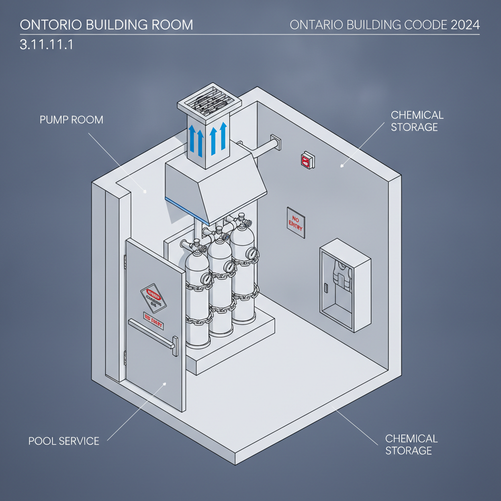 OBC 2024 Guide: Public Pool Service Rooms and Spa Construction Standards