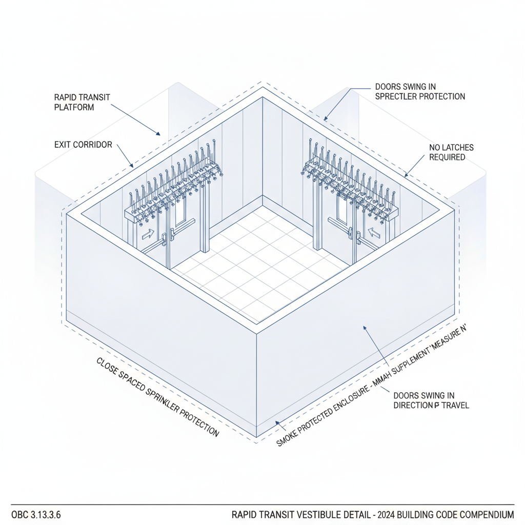 2024 Ontario Building Code: Rapid Transit Station Safety and Egress Standards