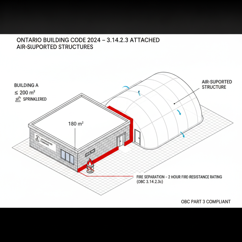 OBC Requirements for Air-Supported Structures and Signage in Ontario