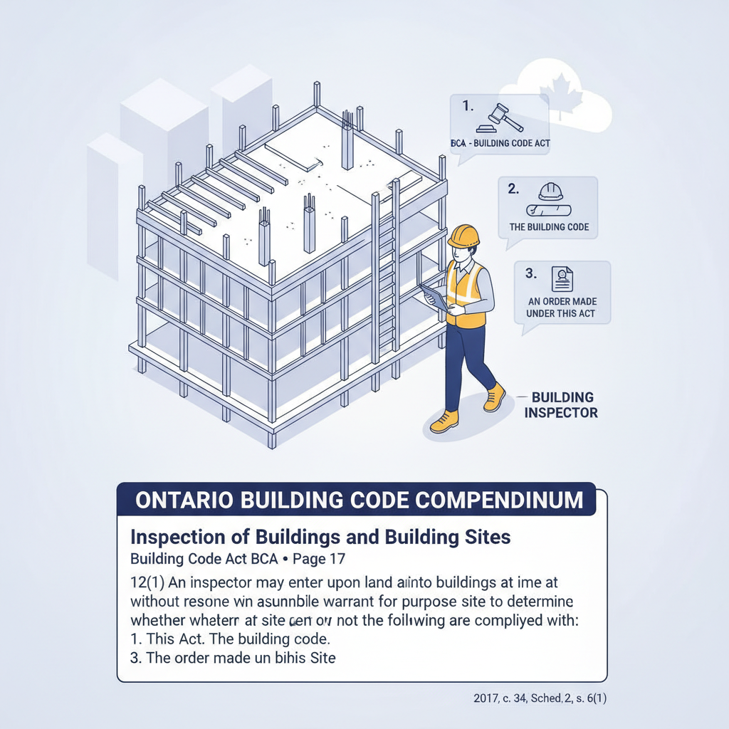 Ontario Building Code 2024: Essential Guide to Site Inspections and Compliance Orders
