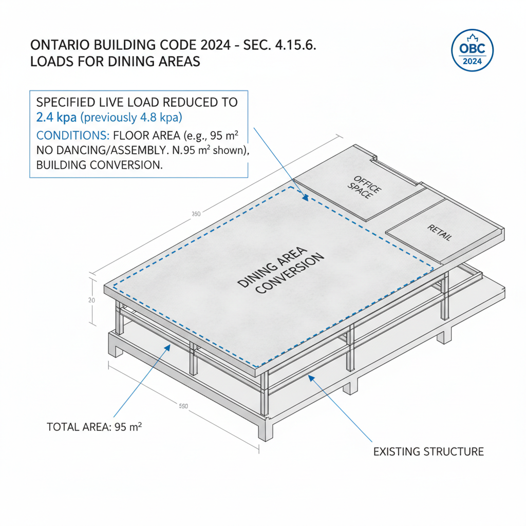 Ontario Building Code Live Load Standards for Dining and Assembly: Insights from empcontracting.ca Inc.