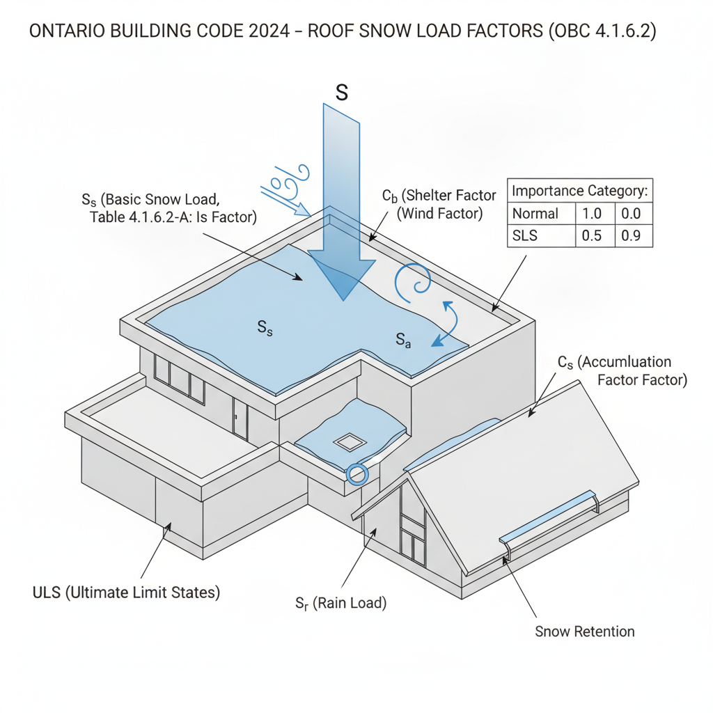 OBC 4.1.6.2 Snow Load Requirements: A Guide for Ontario Construction