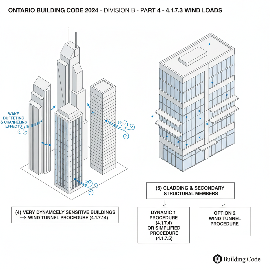 OBC 2024 Wind Load Standards: Dynamic Sensitivity and Static Procedures for Ontario Construction