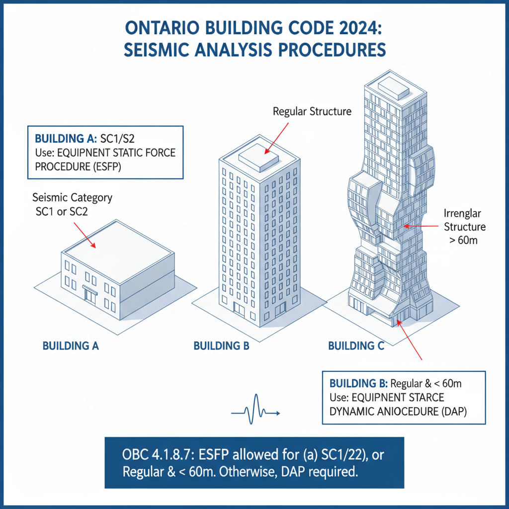 Understanding Ontario Building Code Seismic Design Standards: OBC 4.1.8.7 to 4.1.8.9 Analysis