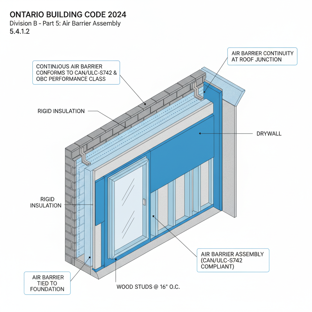 2024 Ontario Building Code: Air and Vapour Barrier Requirements for London and Muskoka Construction