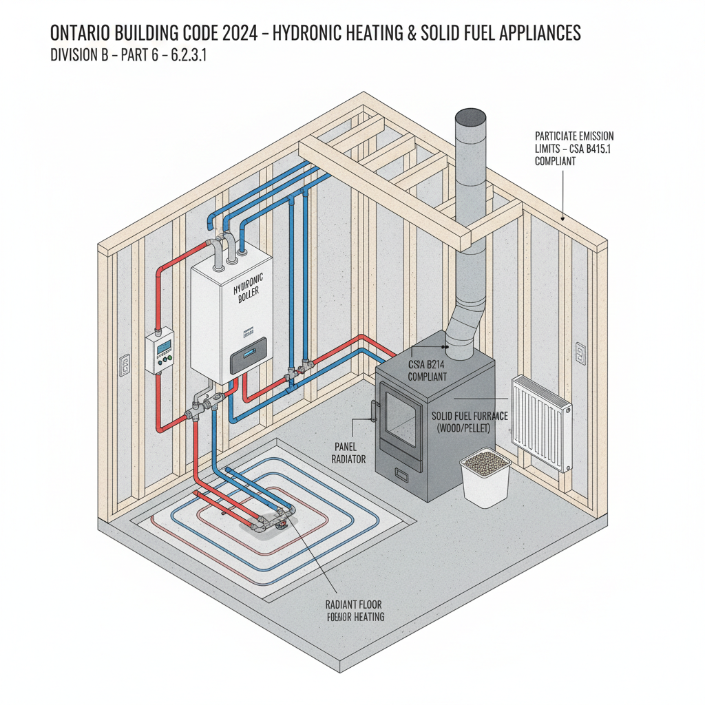 2024 Ontario Building Code Standards for HVAC and Hydronic Heating Systems in London, Ontario