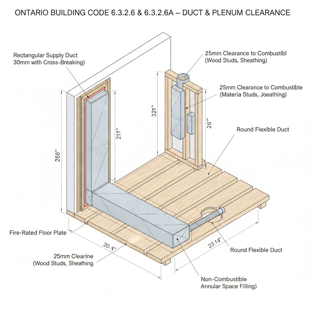 2024 Ontario Building Code: HVAC Ductwork Installation and System Interconnection Standards