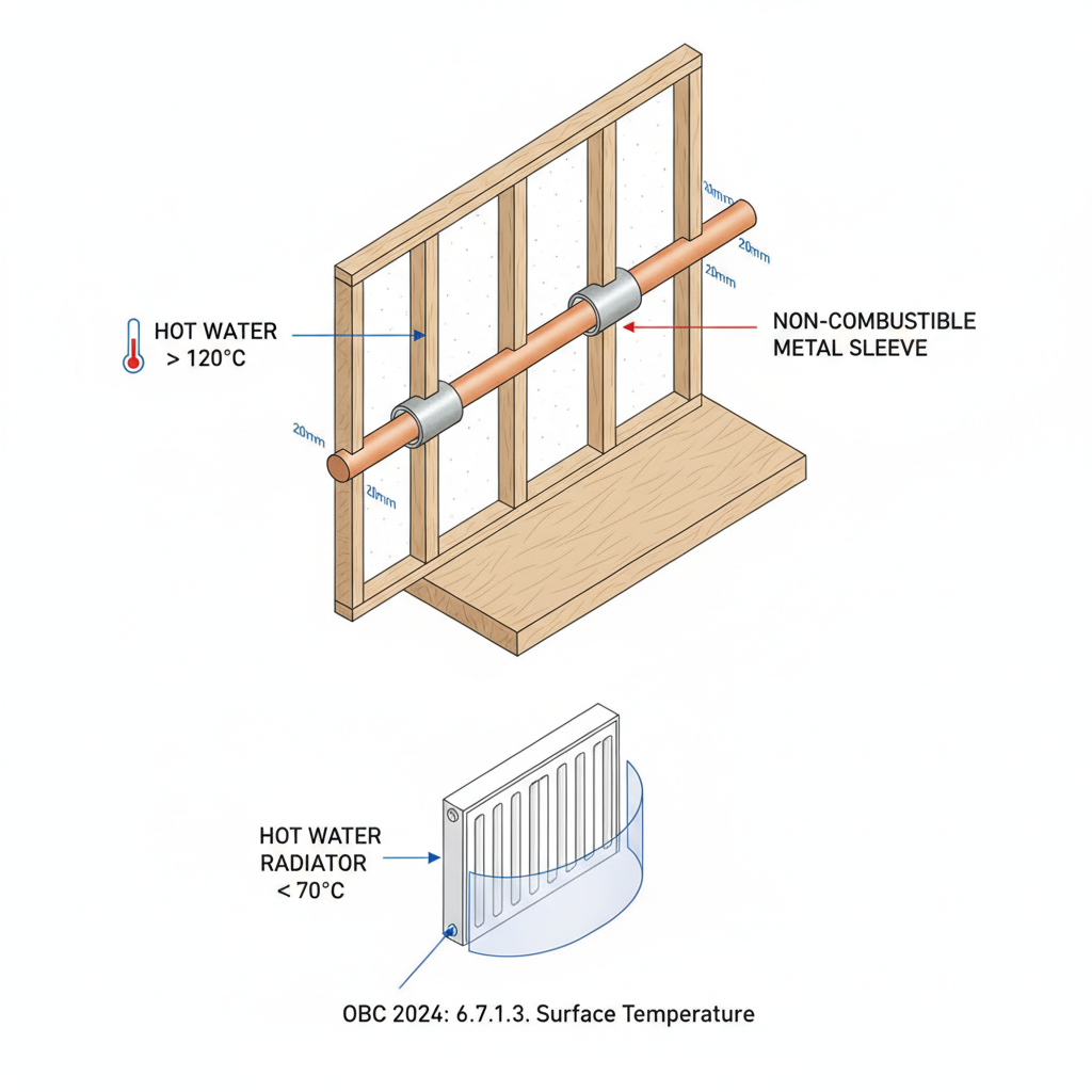 2024 Ontario Building Code Guide: HVAC Piping, Temperature Safety, and Equipment Access