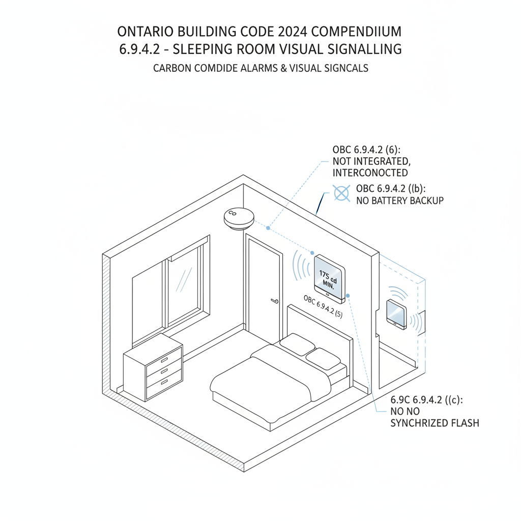 2024 Ontario Building Code Fireplace and Carbon Monoxide Alarm Standards: Section 6.9.4.2 Guide