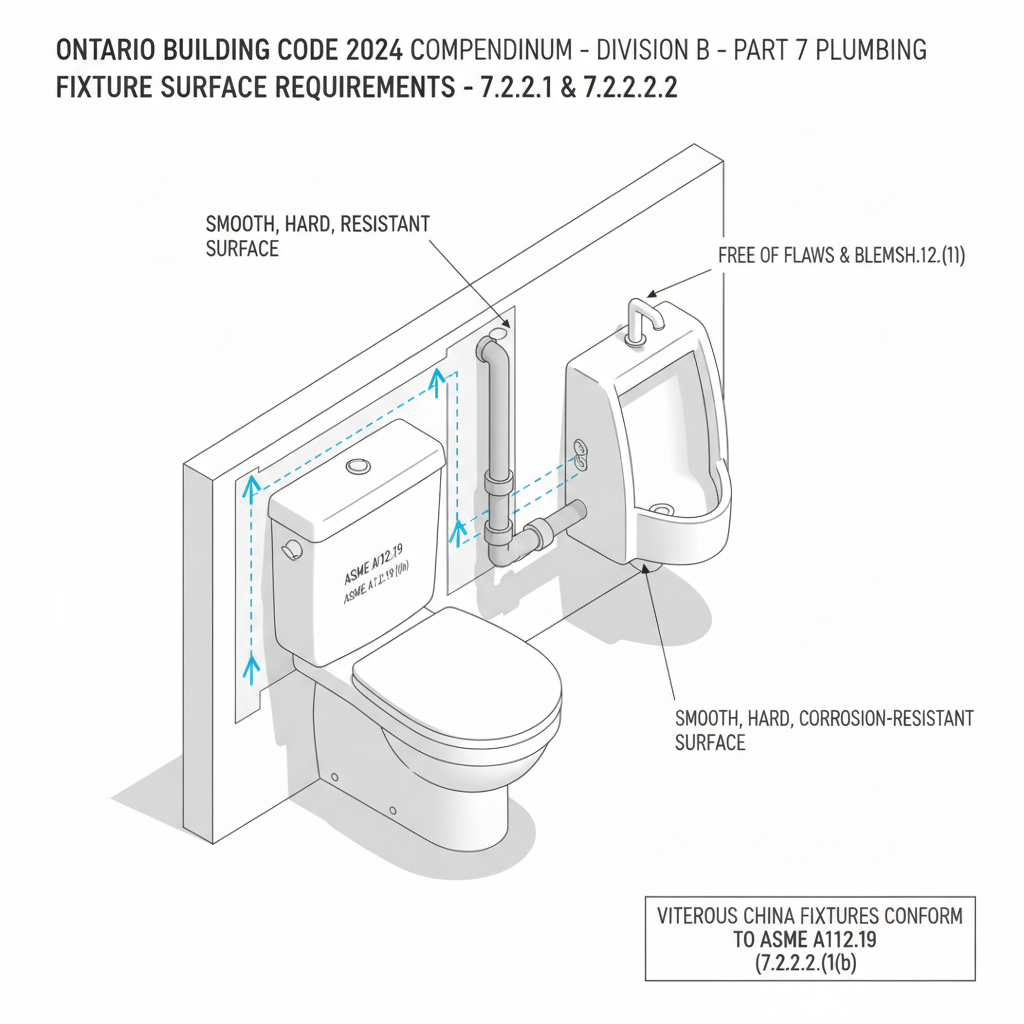Plumbing Fixture Compliance in London, Ontario: A Guide to 2024 OBC 7.2.2 Standards