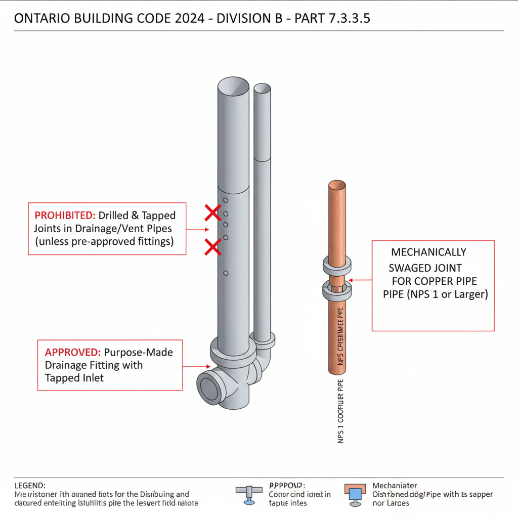 2024 Ontario Building Code: Expert Guide to Plumbing Joints and Connections | empcontracting.ca Inc.