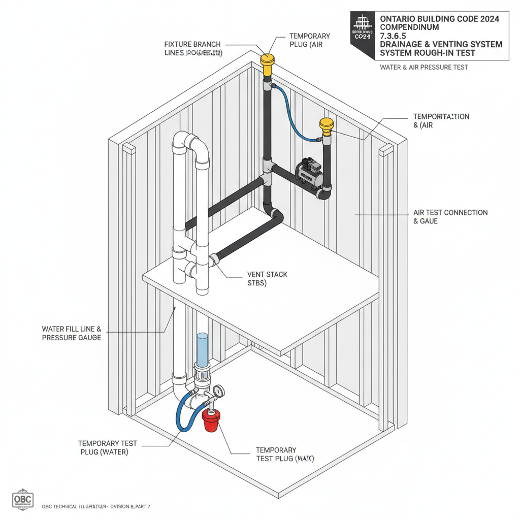 OBC 2024 Drainage and Venting System Testing: A Guide by empcontracting.ca Inc. in London, Ontario