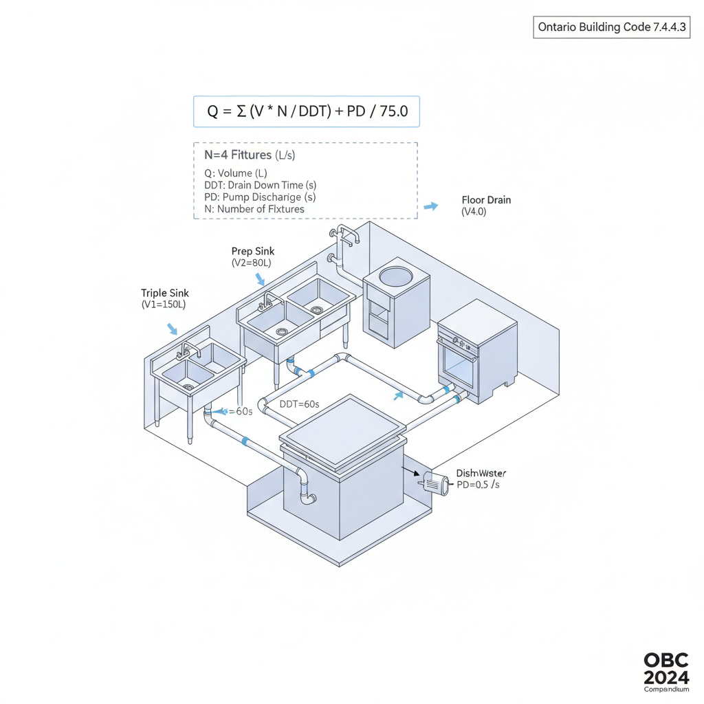 2024 Ontario Building Code: Grease Interceptors and Trap Requirements for Commercial Construction