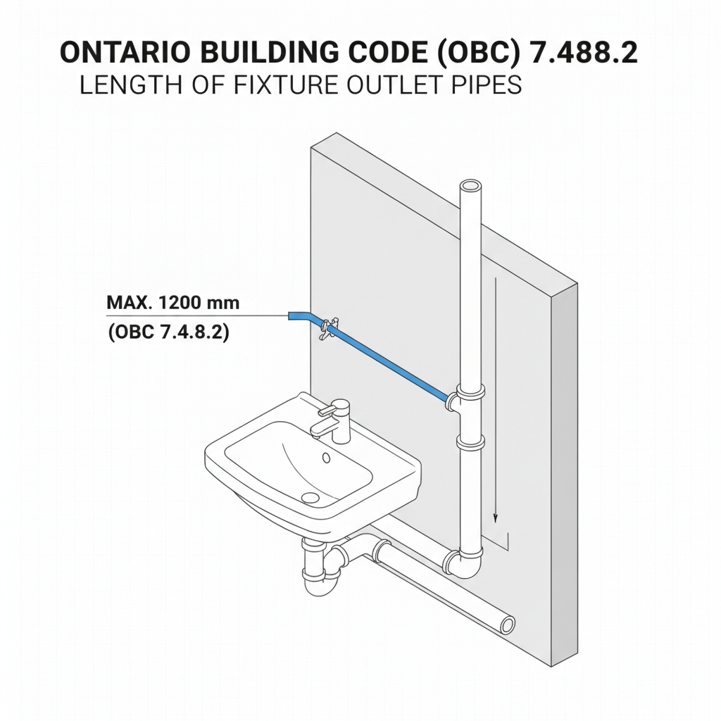 2024 Ontario Building Code Guide: Drainage Pipe Sizing and Length Standards