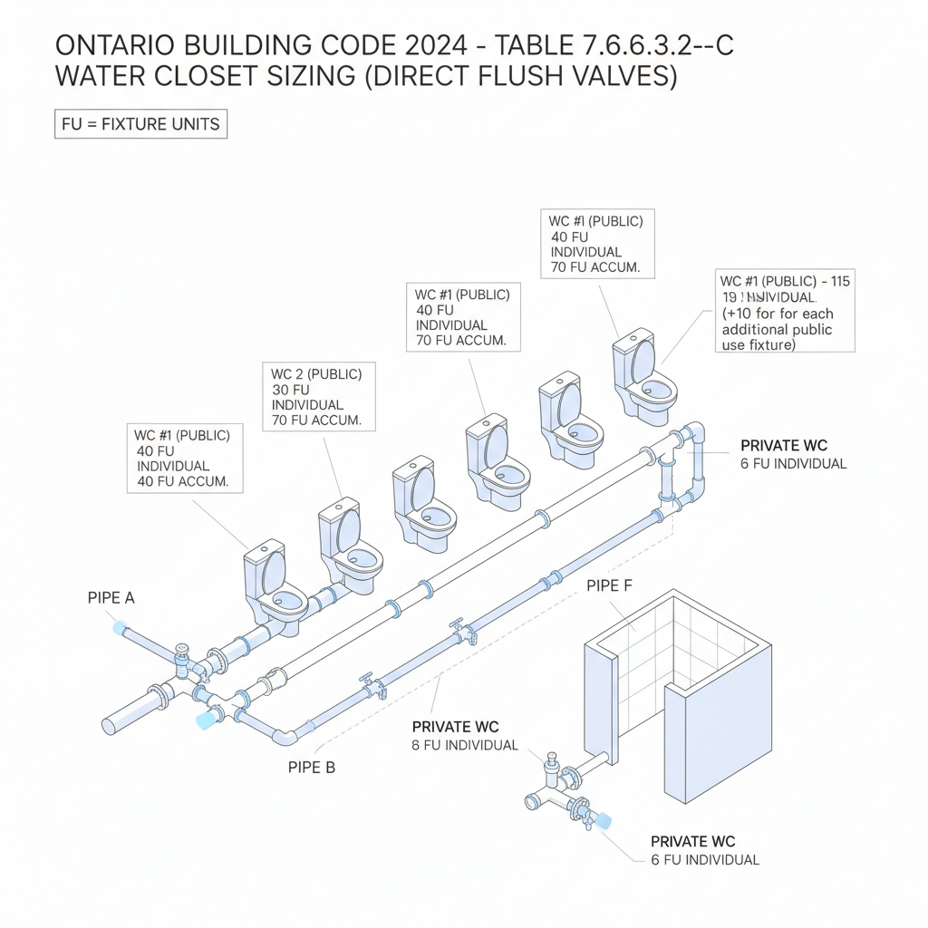Ontario Building Code 7.6.3.2: Expert Guide to Water Distribution and Pipe Sizing