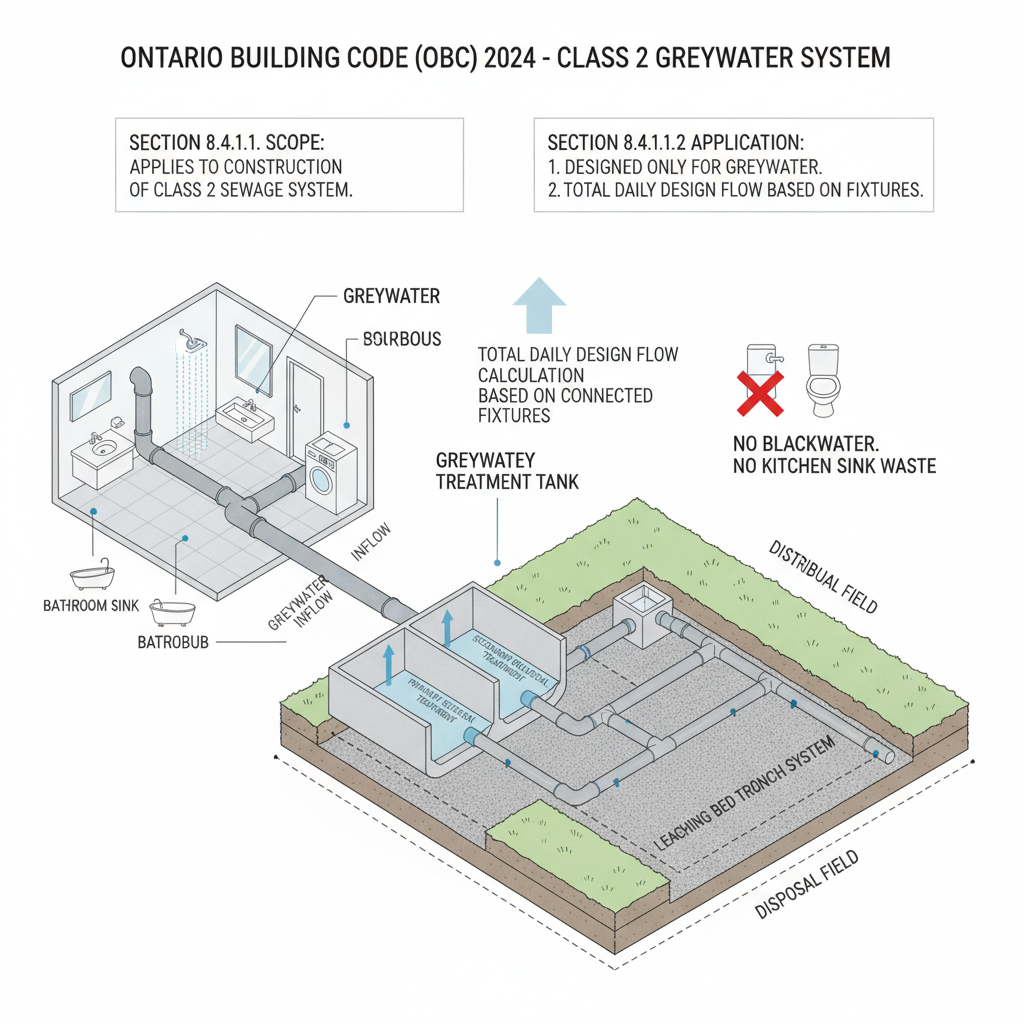 Understanding OBC Class 2 Sewage Systems for Greywater Disposal in Ontario