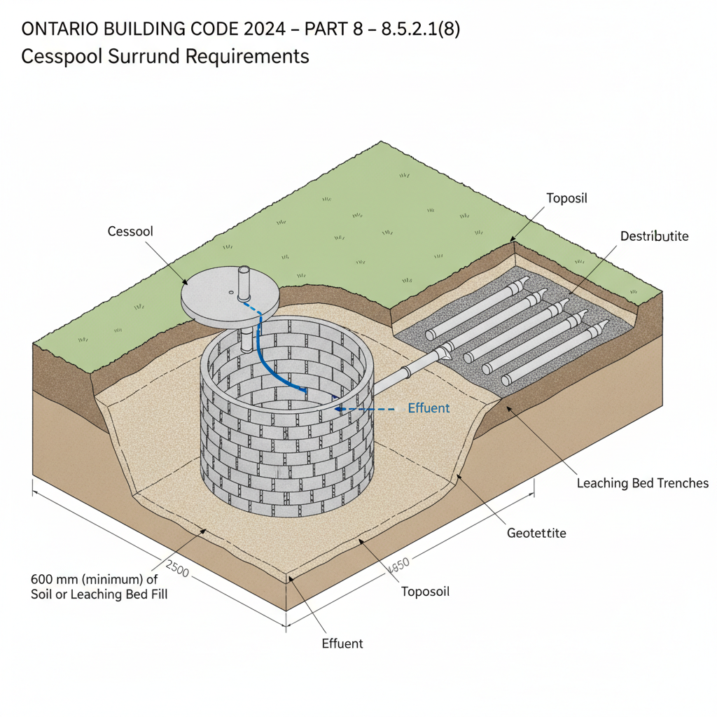 2024 Ontario Building Code Guide: Class 4 Sewage Systems and Septic Tank Requirements