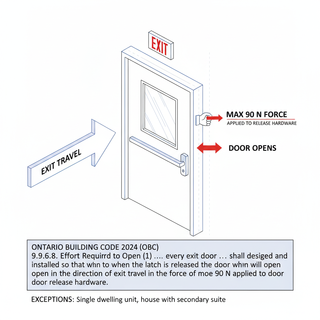 Ontario Building Code 9.9.7 Guide: Access to Exits and Dead-End Corridors for London Contractors