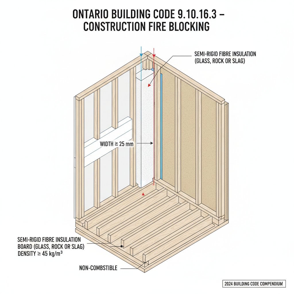 Ontario Building Code Fire Safety Standards: Fire Blocking and Flame Spread Limits in London Construction