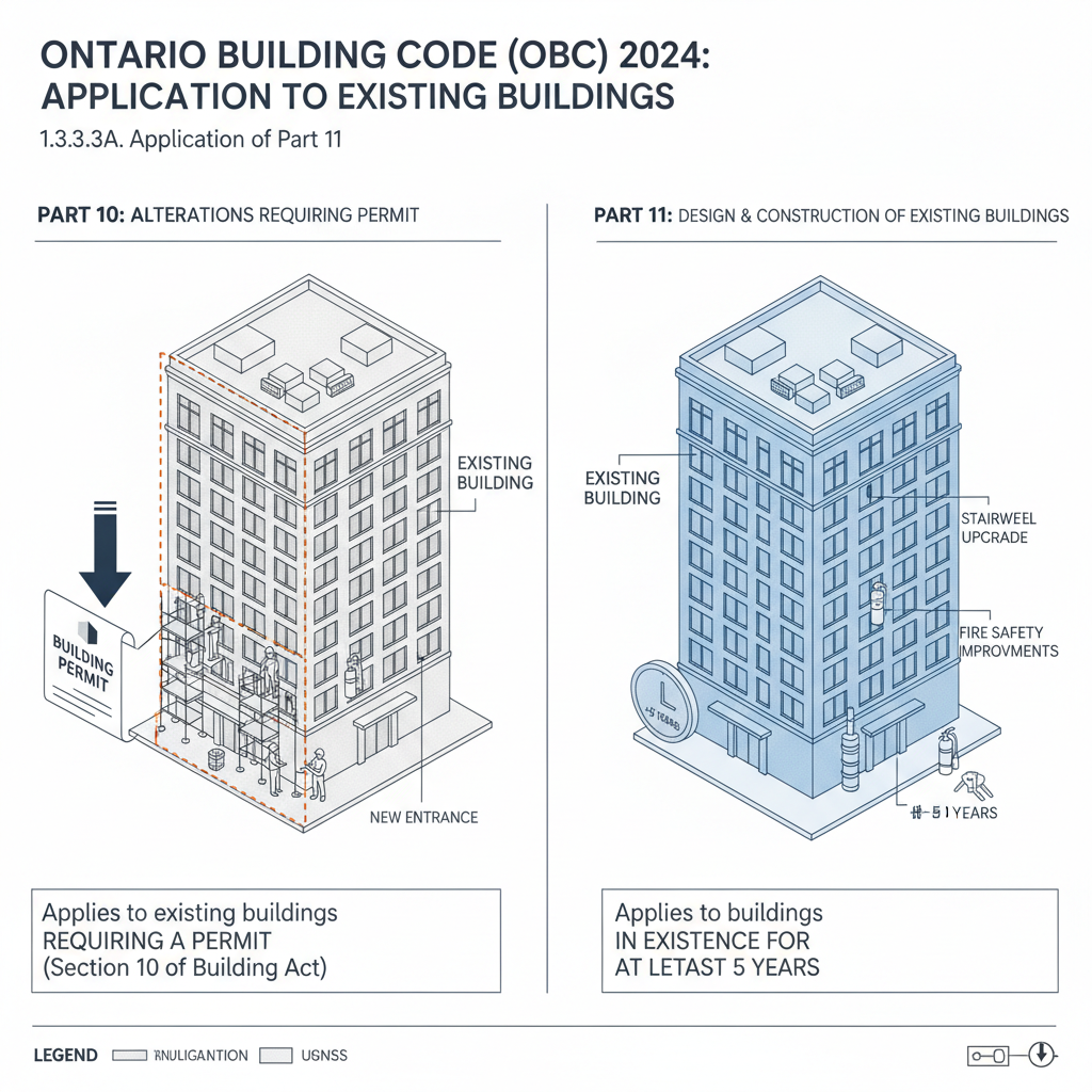 2024 Ontario Building Code Guide: Renovating Existing Buildings in London, Ontario