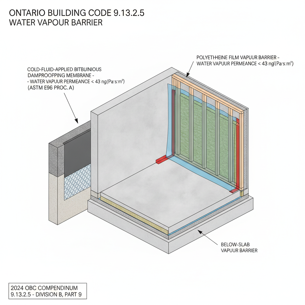 2024 Ontario Building Code Guide: Dampproofing and Moisture Protection Standards