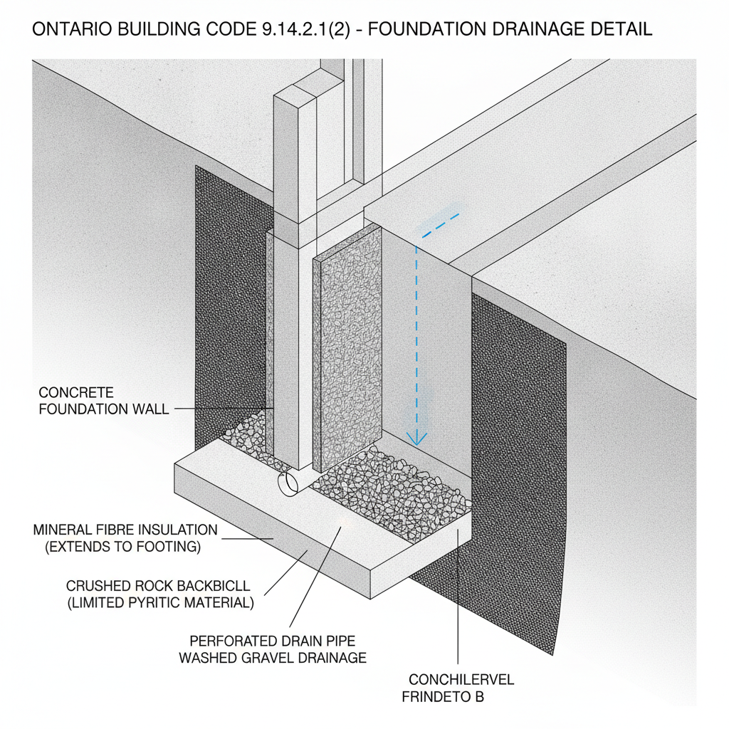 OBC Foundation Drainage Standards & Pipe Installation Guidelines for London, Ontario