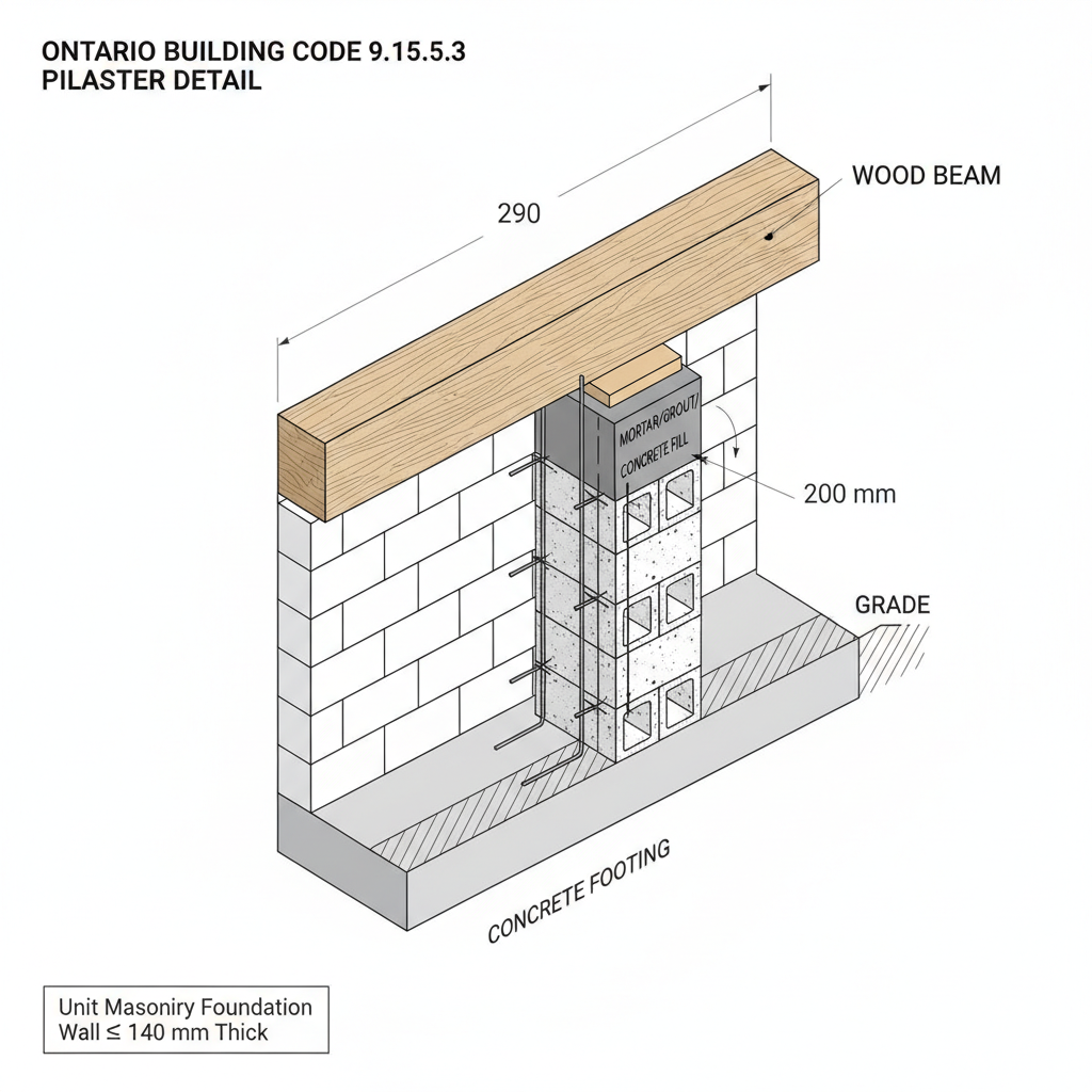 Ontario Building Code Standards for Masonry Foundations and Floor Slabs in London, Ontario