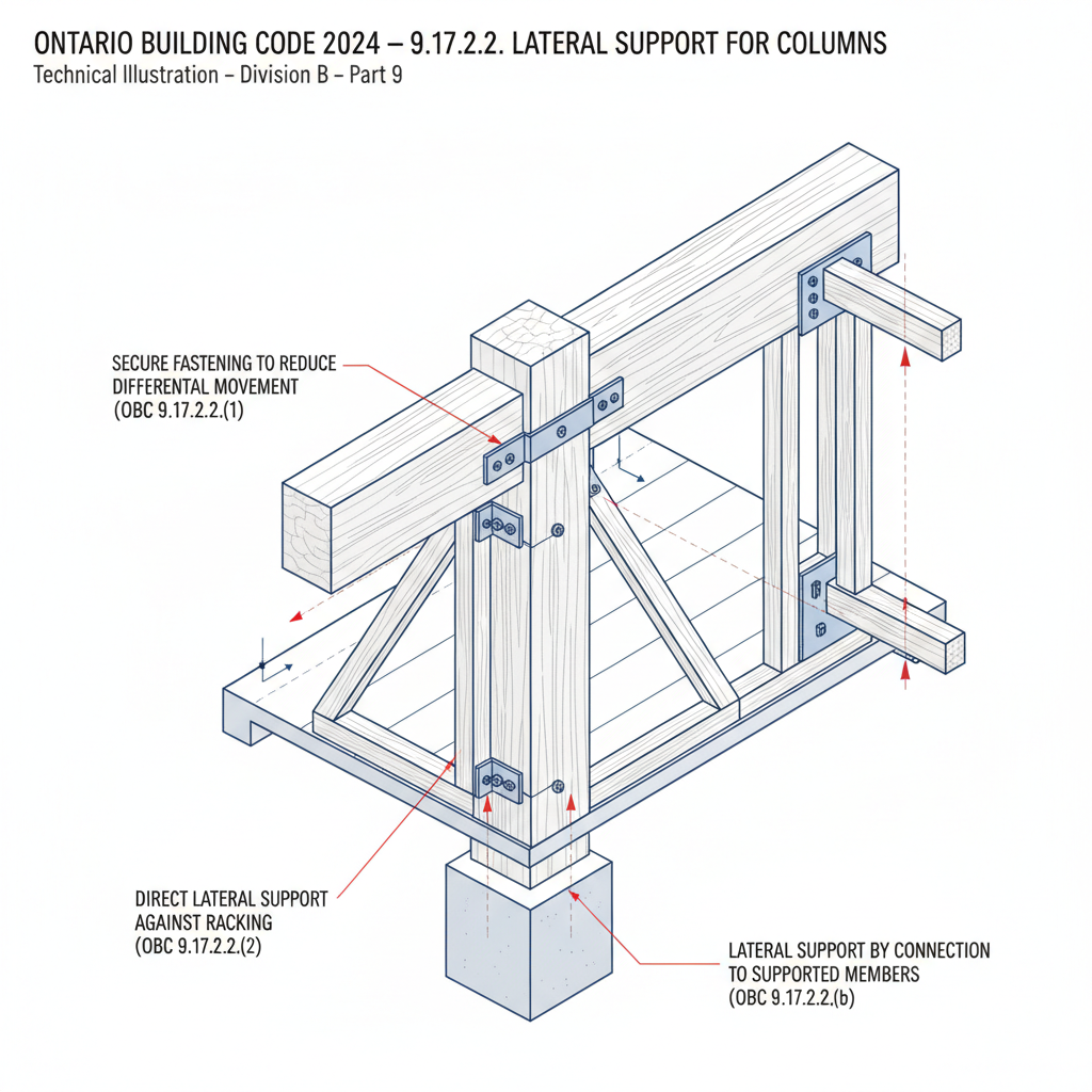 2024 Ontario Building Code: Steel and Wood Column Standards for London Construction
