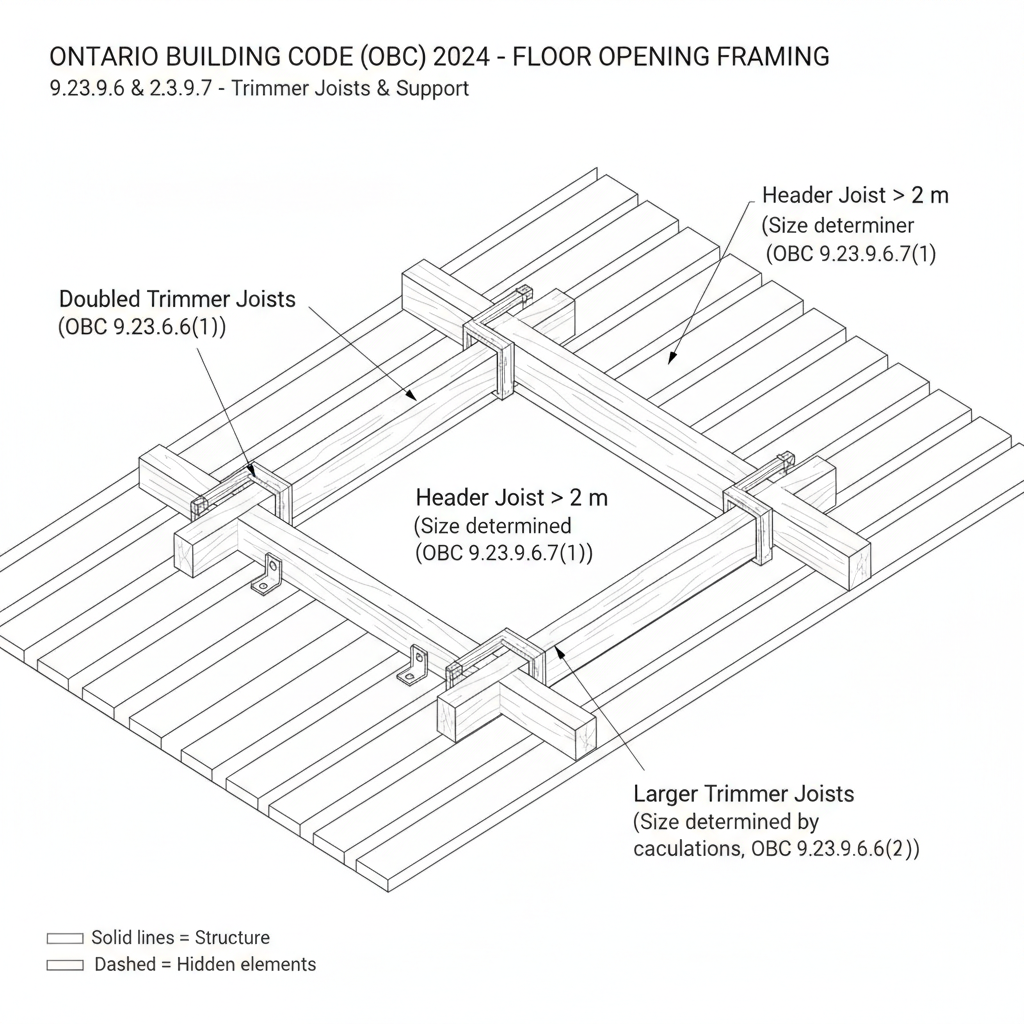 OBC 2024 Guide to Floor Framing and Wall Support: Insights from empcontracting.ca Inc. in London, Ontario