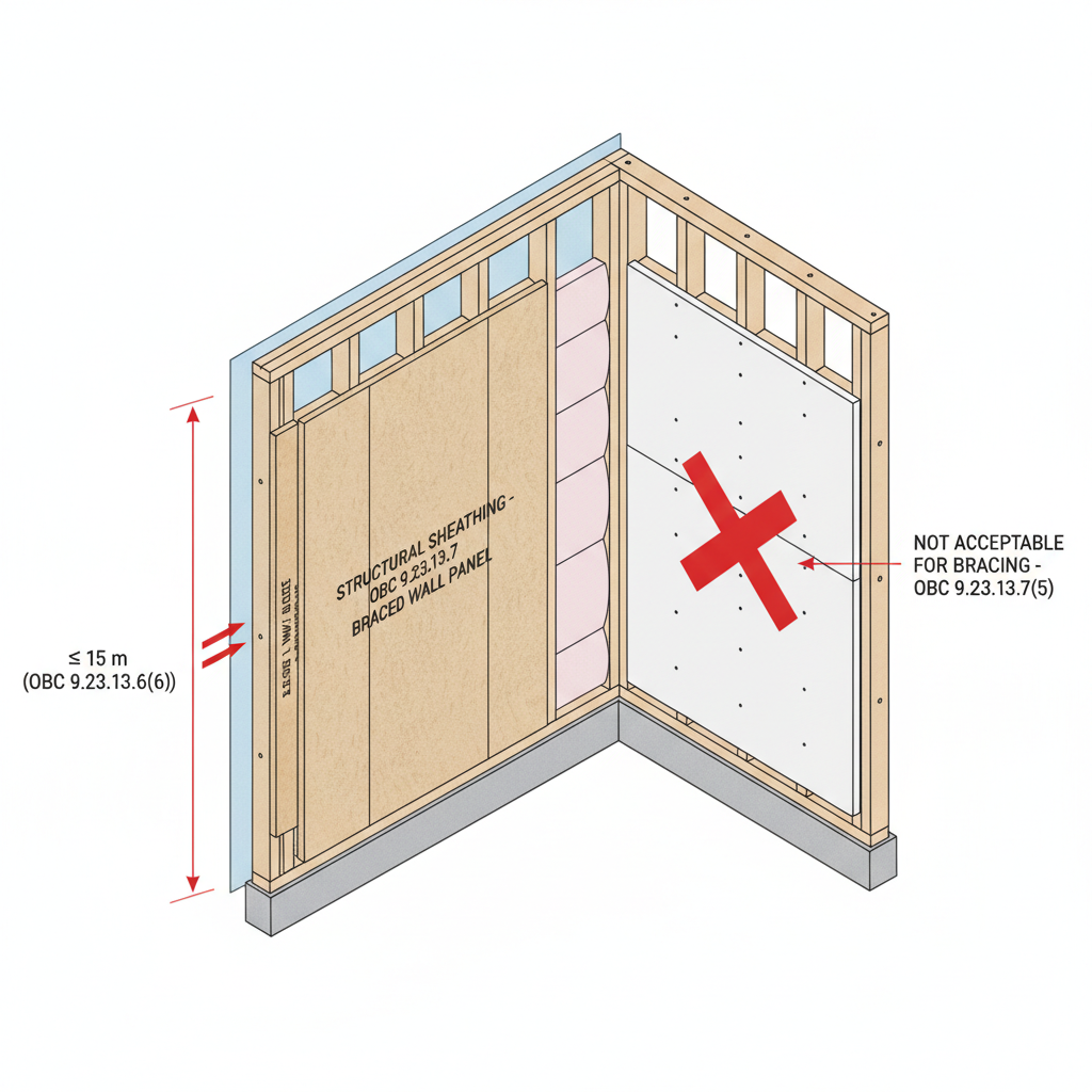 OBC 9.23.13.7: Guide to Braced Wall Panels for London Ontario Home Builders