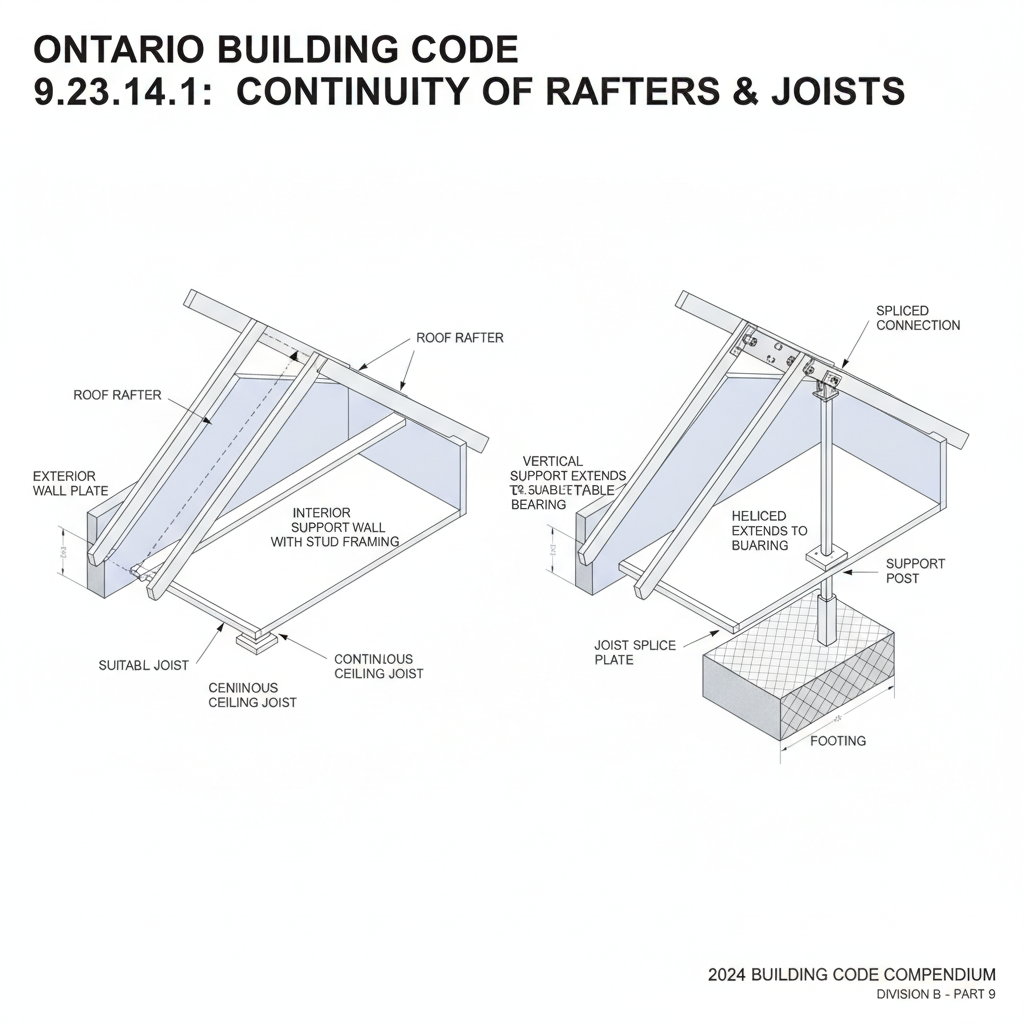 2024 Ontario Building Code Roof and Ceiling Framing Requirements | empcontracting.ca Inc.