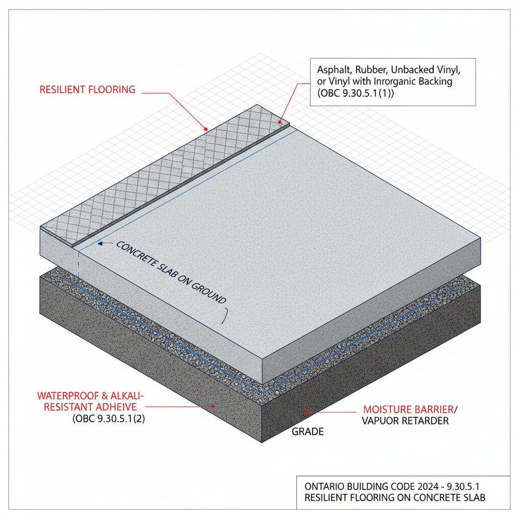 OBC 2024 Flooring and Plumbing Standards | empcontracting.ca Inc. London Ontario