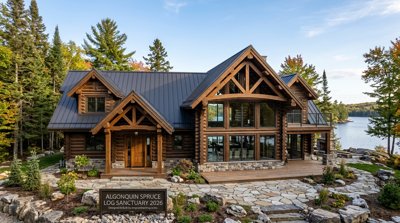 Algonquin Spruce Log Sanctuary 2026