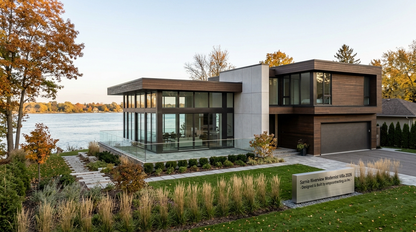 Sarnia Riverview Modernist Villa 2026